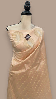 Pure Mango Silk Banarasi Handloom Saree - The Handlooms