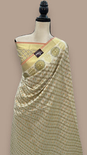 Pure Cotton Banarasi Handloom Saree - The Handlooms