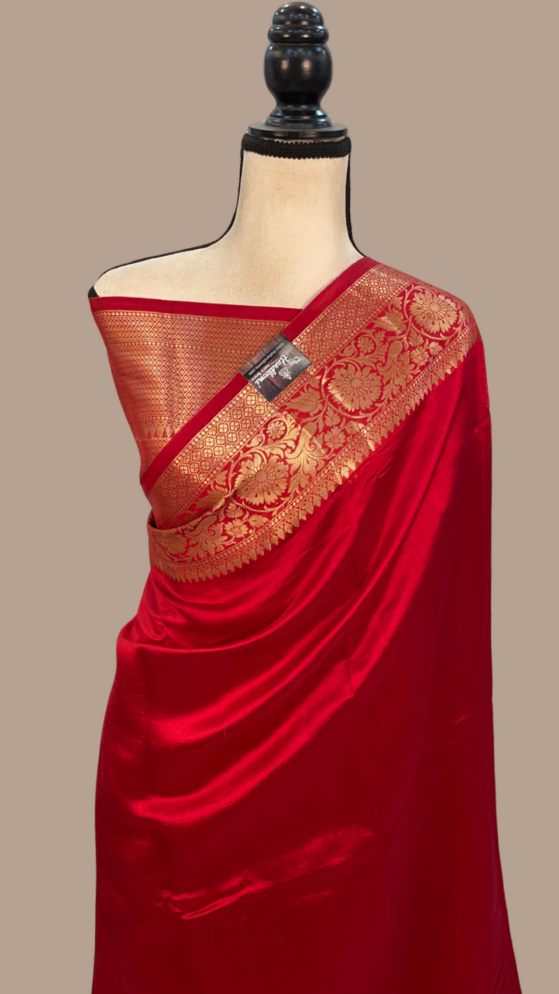 Pure Silk Banarasi Saree - The Handlooms