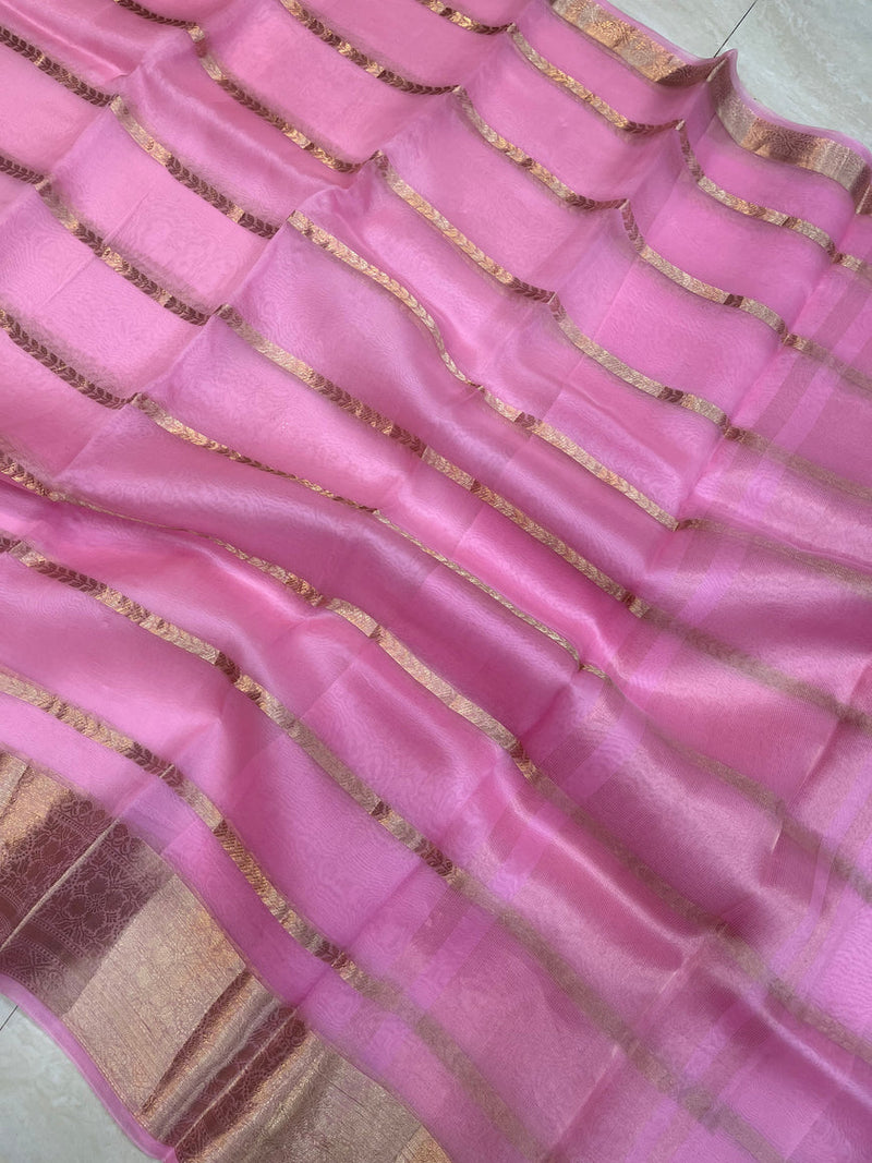 Pure Kora Handloom Banarasi Saree - The Handlooms