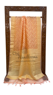 Pure Kora Handloom Banarasi Saree - The Handlooms