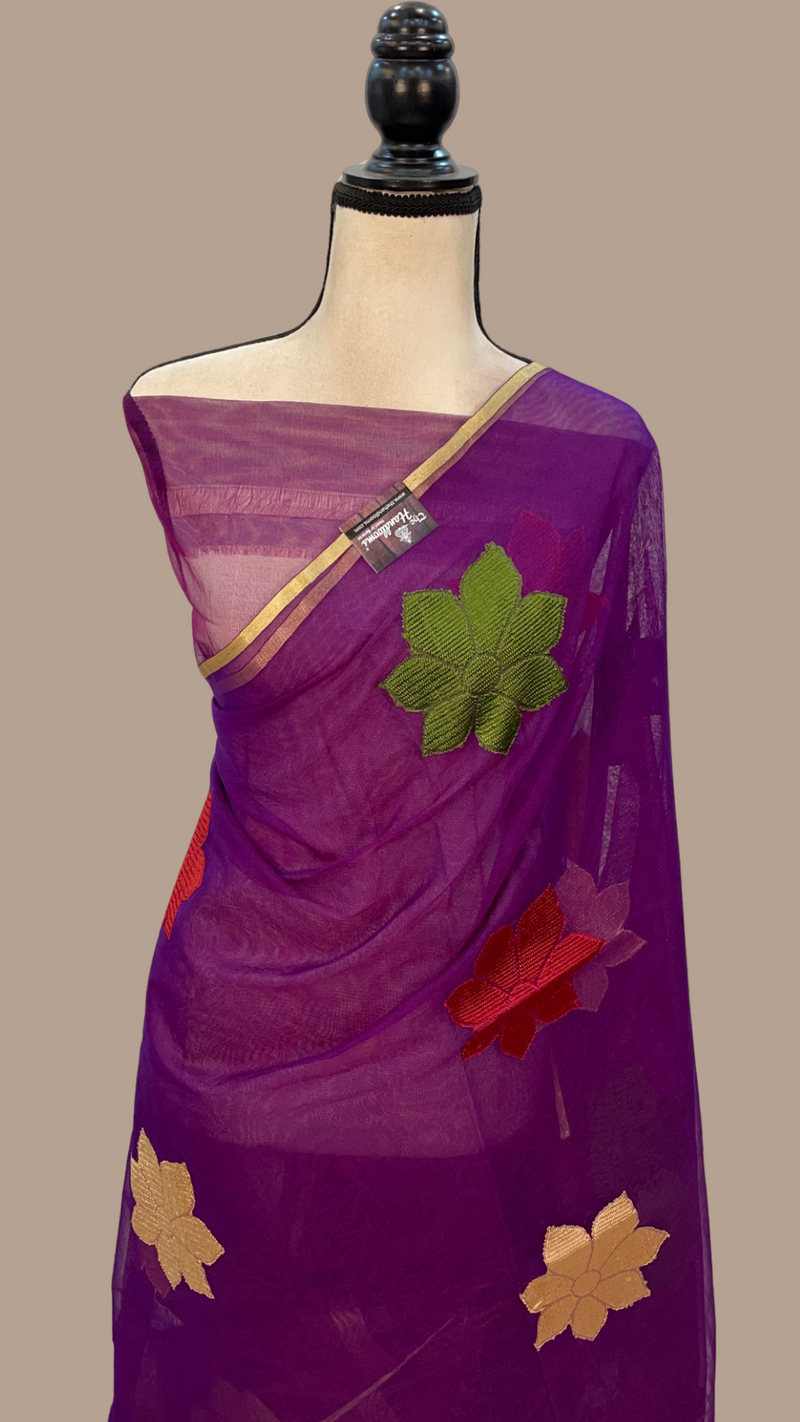 Pure Supernet Handloom Banarasi Saree - The Handlooms
