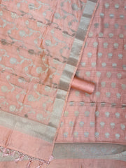Pure Chiniya Silk Handlooms Banarasi Dress material - The Handlooms