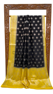 Pure Chiniya Silk Handloom Banarasi Saree - The Handlooms