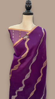Pure Kora Handloom Banarasi Saree - The Handlooms