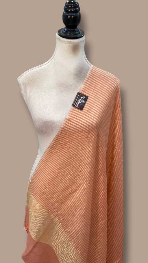 Pure Moonga Silk Handloom Banarasi Dupatta - The Handlooms