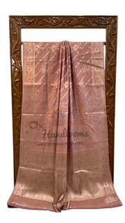 Pure Chiniya Silk Handloom Banarasi Saree - The Handlooms
