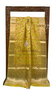 Pure Kora Handloom Banarasi Saree - The Handlooms