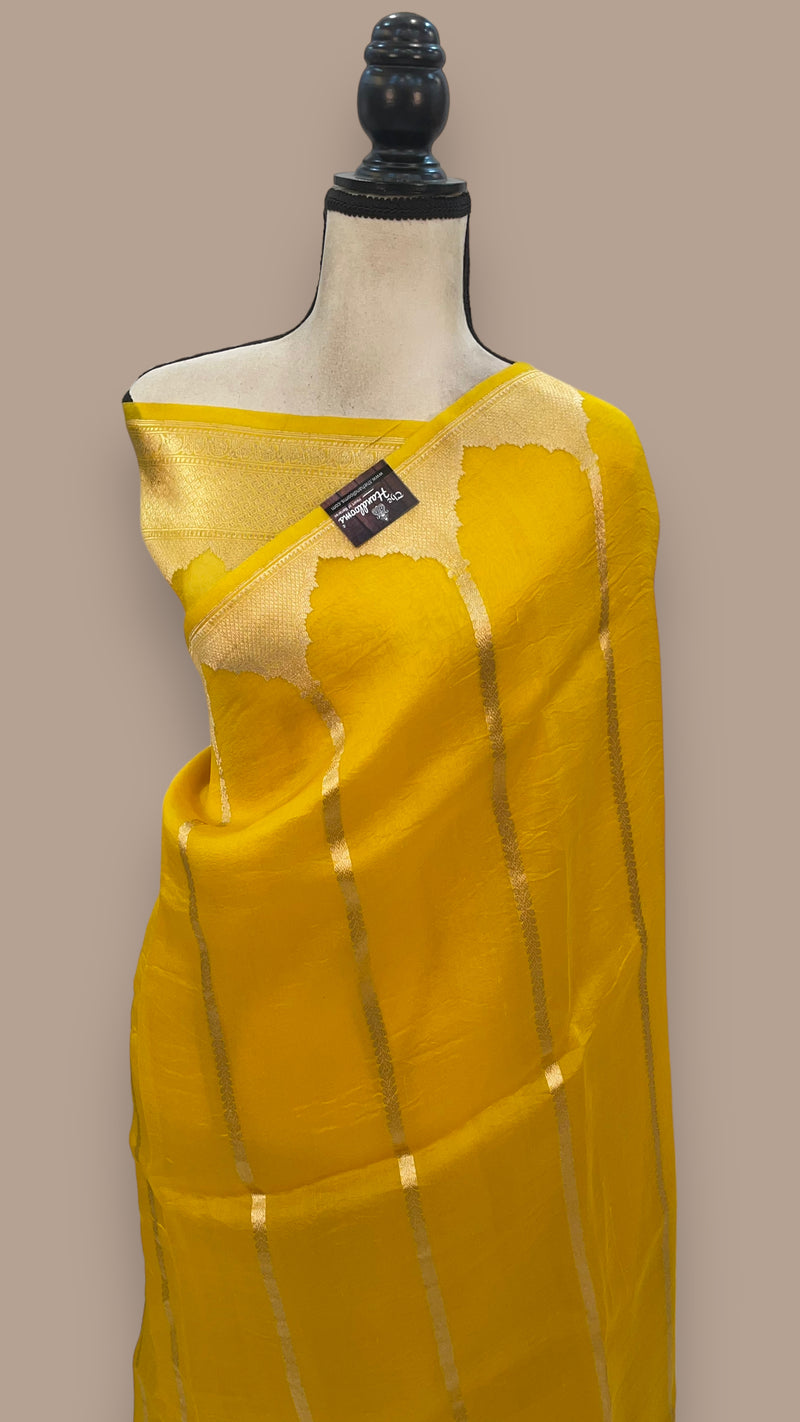 Pure Kora Handloom Banarasi Saree - The Handlooms