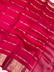 Pure Kora Handloom Banarasi Saree - The Handlooms