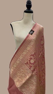 Pure Katan Silk Handloom Dupatta - The Handlooms