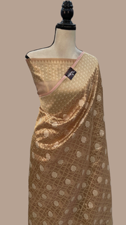 Pure Tissue Reshmi zari Banarasi Saree - The Handlooms