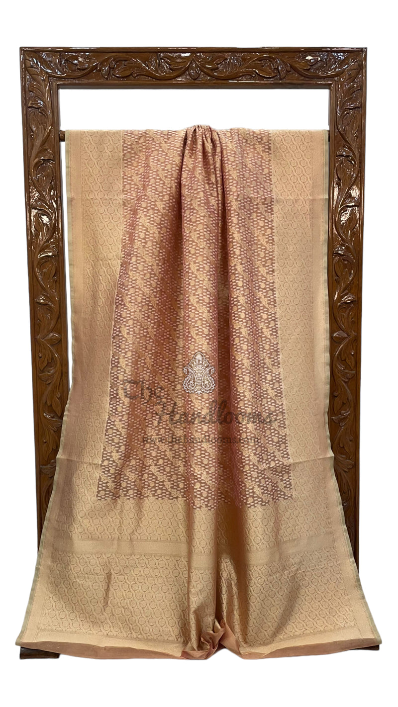 Pure Tissue Reshmi zari Banarasi Saree - The Handlooms