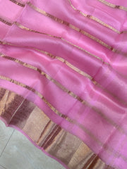 Pure Kora Handloom Banarasi Saree - The Handlooms