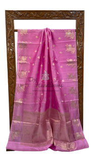 Pure Mango Silk Banarasi Handloom Saree - The Handlooms