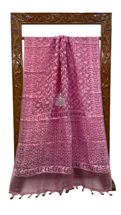 Pure Kora Handloom Banarasi Saree