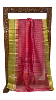 Pure Kora Handloom Banarasi Saree - The Handlooms