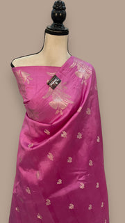 Pure Mango Silk Banarasi Handloom Saree - The Handlooms
