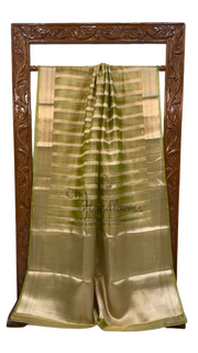 Pure Kora Tissue Handloom Banarasi Saree - The Handlooms