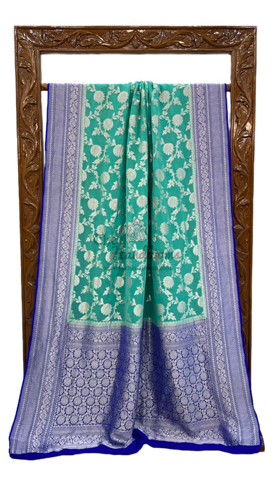 Khaddi Georgette Banarasi Saree