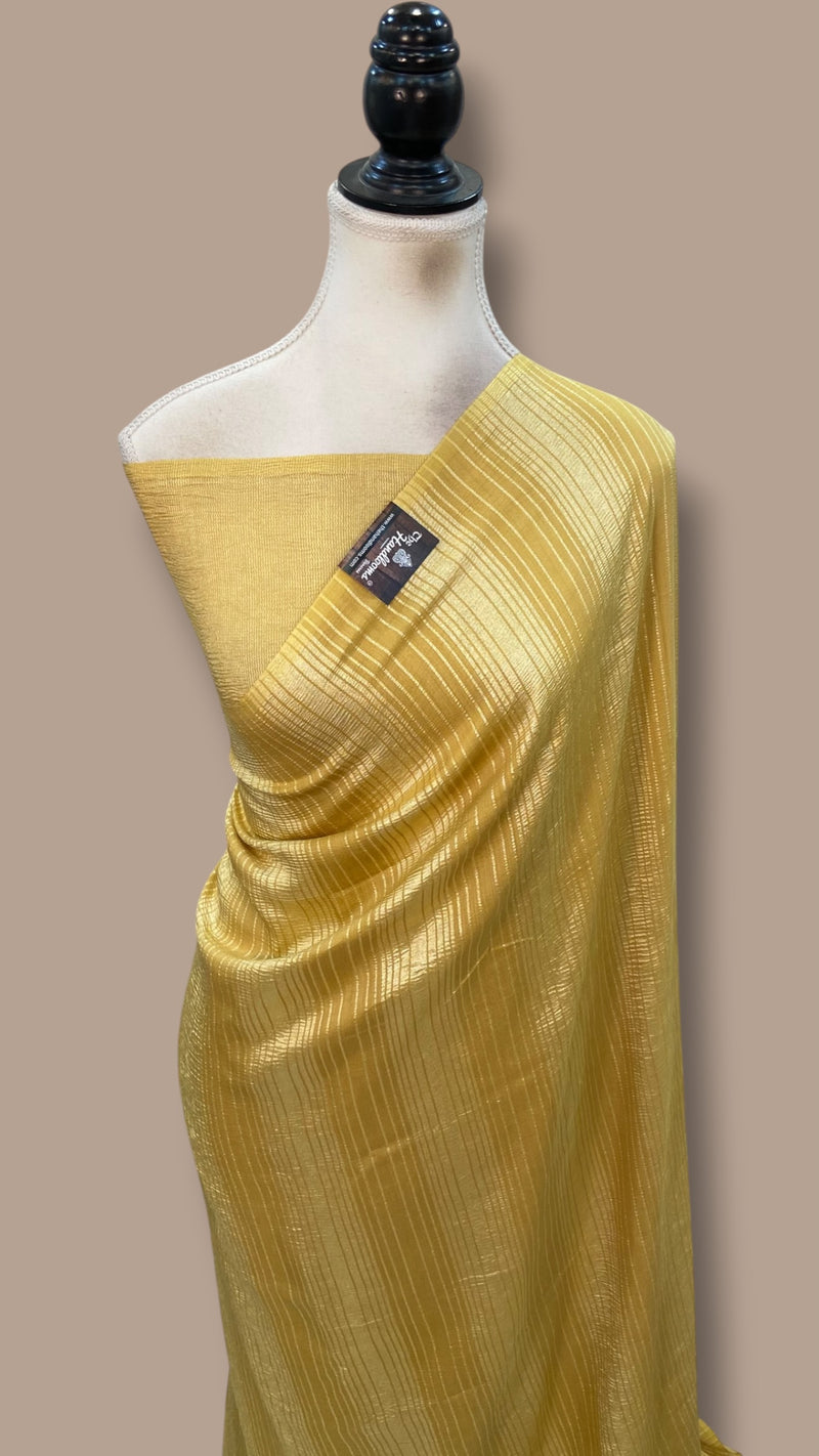Pure Moonga Silk Handloom Banarasi Saree
