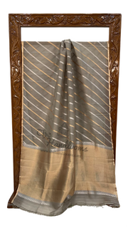 Pure Kora Handloom Banarasi Saree - The Handlooms