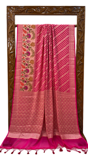 Pure Chiffon Khaddi Banarasi Saree - The Handlooms