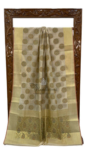 Pure Cotton Banarasi Handloom Saree - The Handlooms
