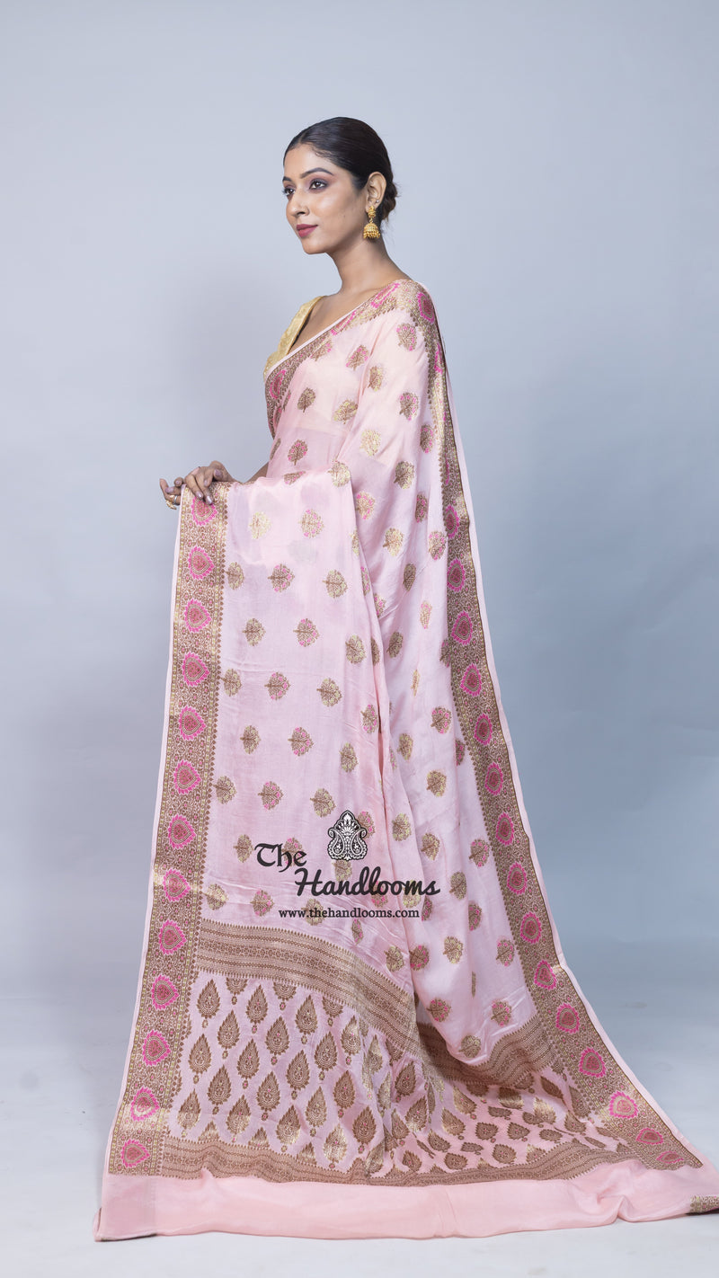 Pure Chiffon Khaddi Banarasi Saree