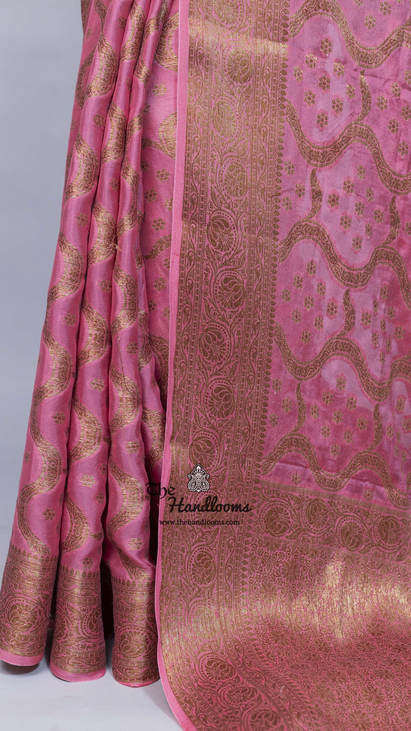 Pure Chiffon Khaddi Banarasi Saree