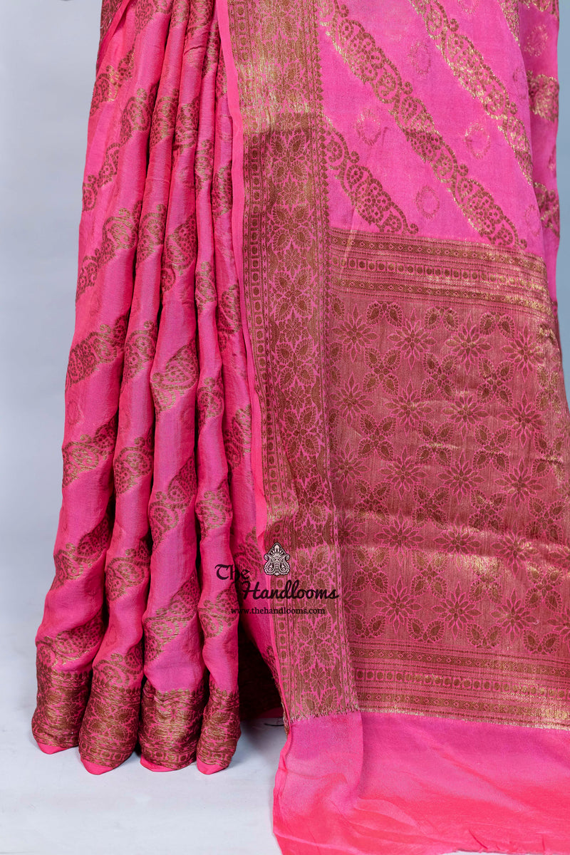 Pure Chiffon Khaddi Banarasi Saree