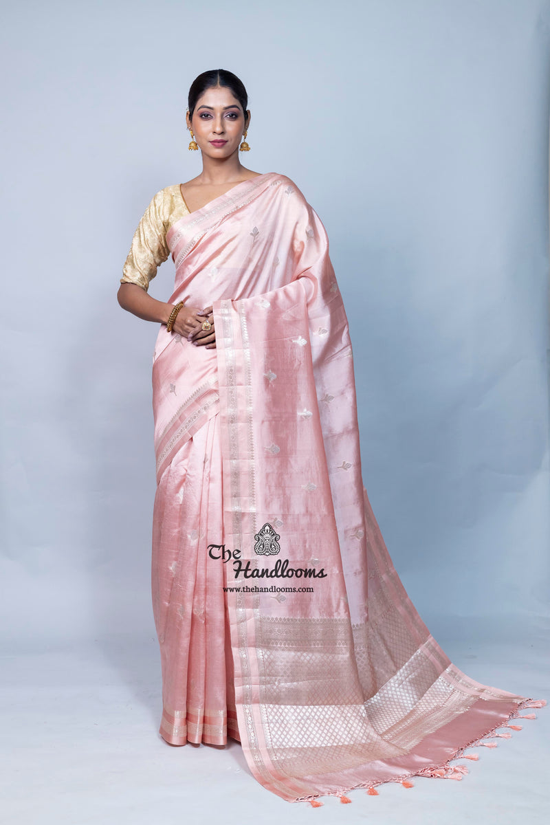 Pure Mango Silk Banarasi Handloom Saree