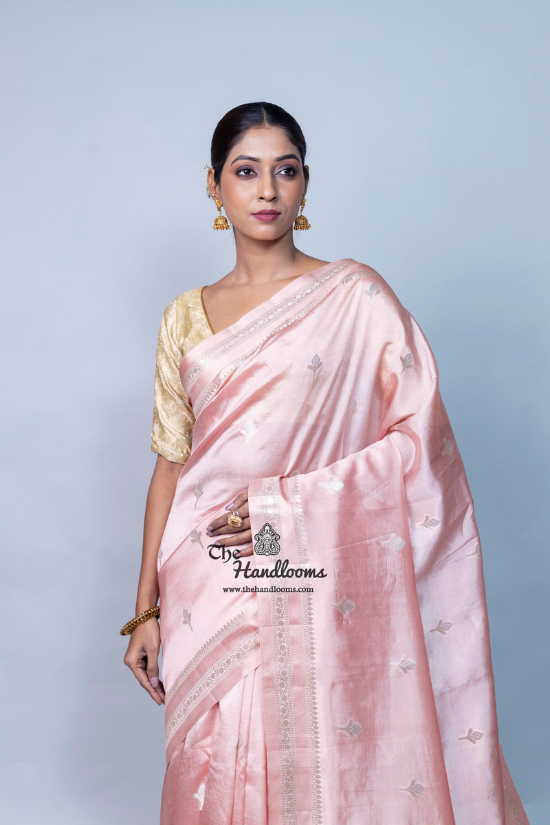 Pure Mango Silk Banarasi Handloom Saree