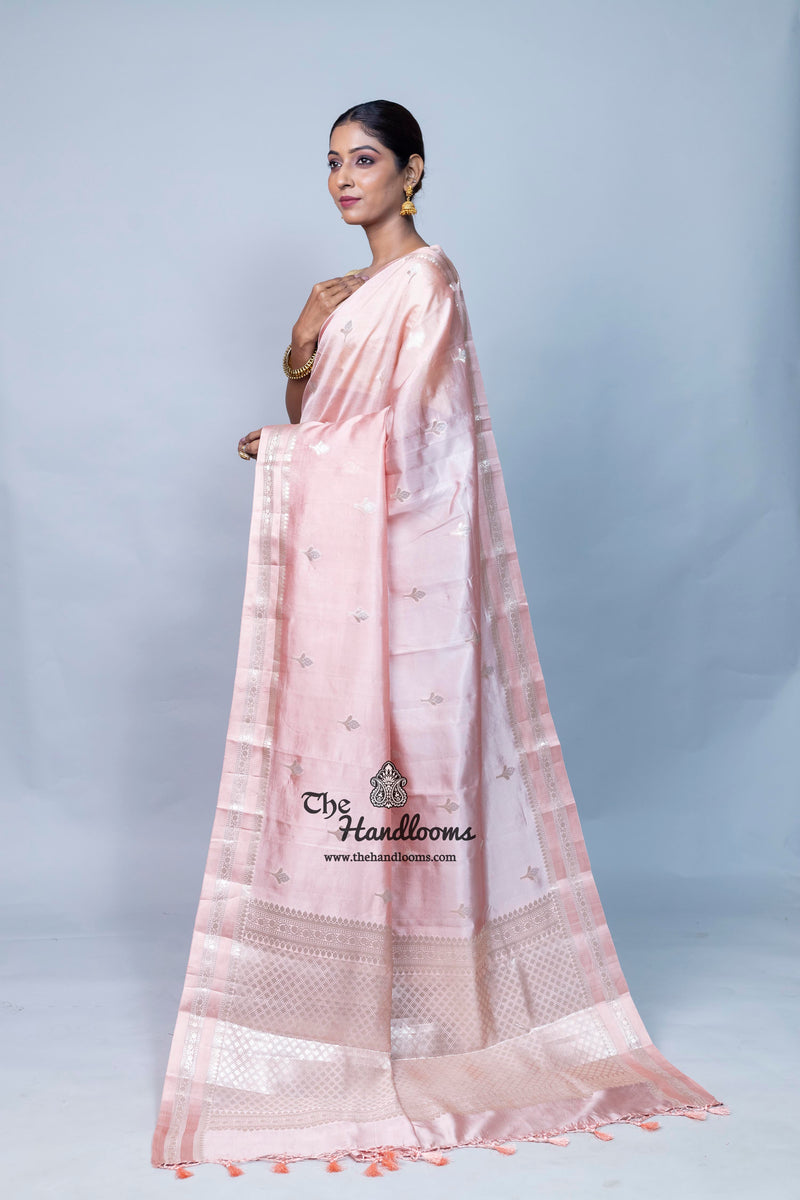 Pure Mango Silk Banarasi Handloom Saree