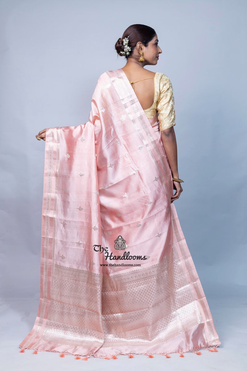 Pure Mango Silk Banarasi Handloom Saree