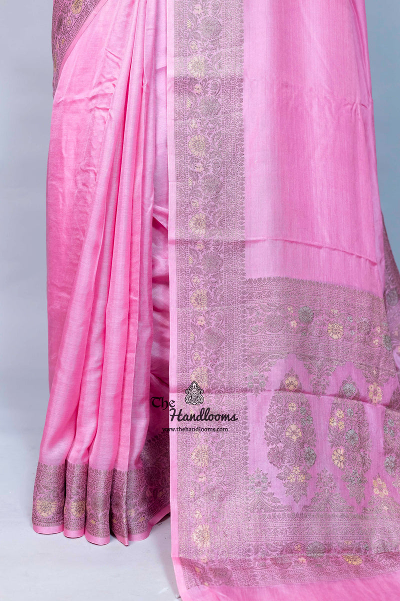 Pure Butter Crepe Banarasi Saree