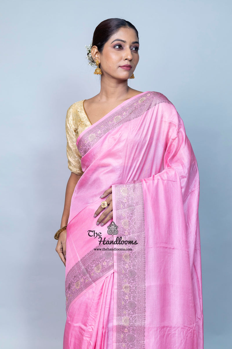 Pure Butter Crepe Banarasi Saree