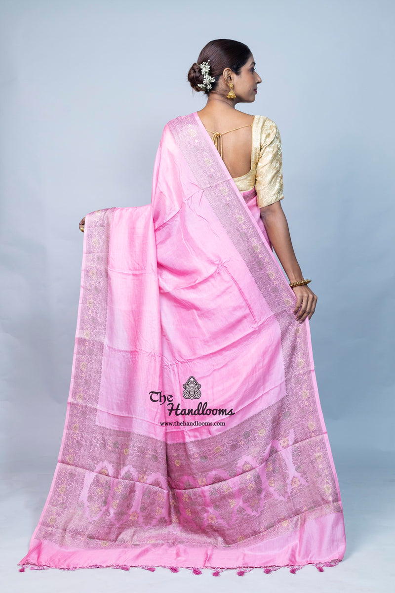 Pure Butter Crepe Banarasi Saree