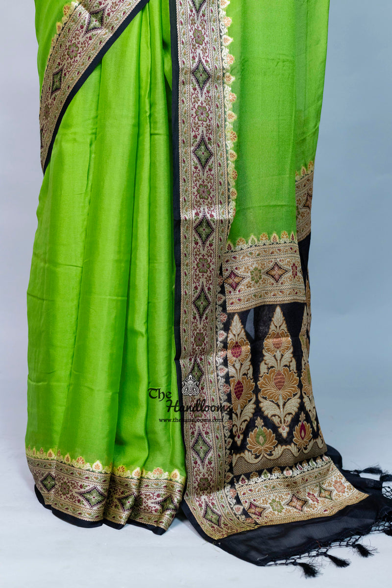 Pure Chiffon Khaddi Banarasi Saree