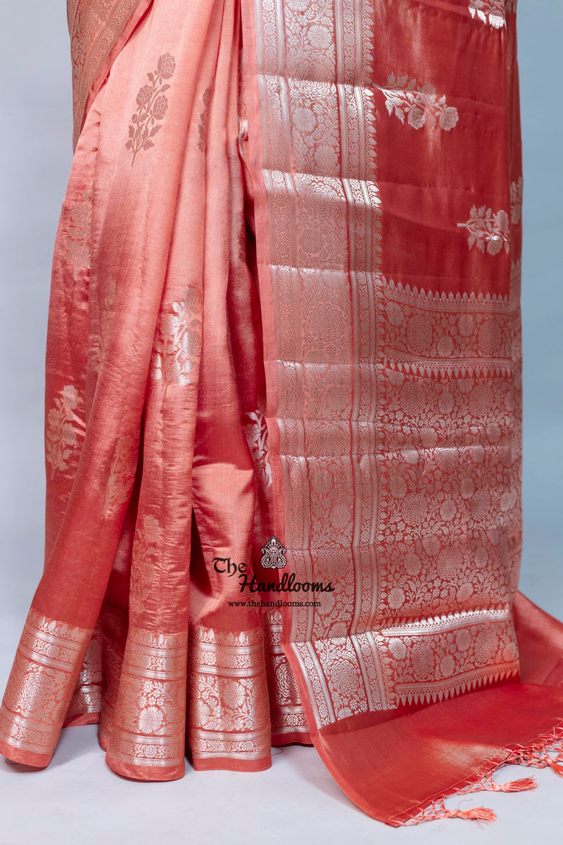 Pure Mango Silk Banarasi Handloom Saree