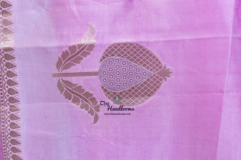 Pure Mango Silk Banarasi Handloom Saree