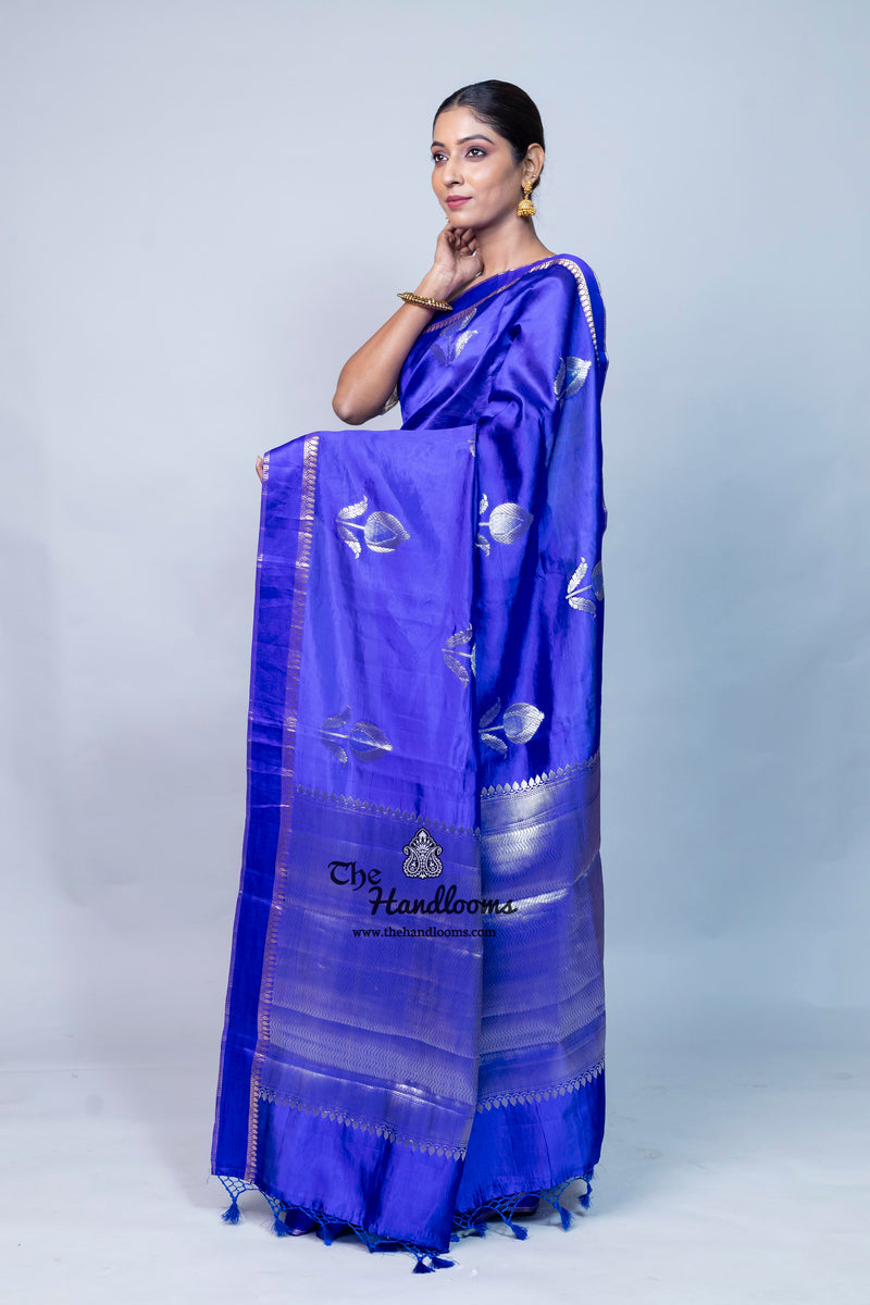 Pure Mango Silk Banarasi Handloom Saree