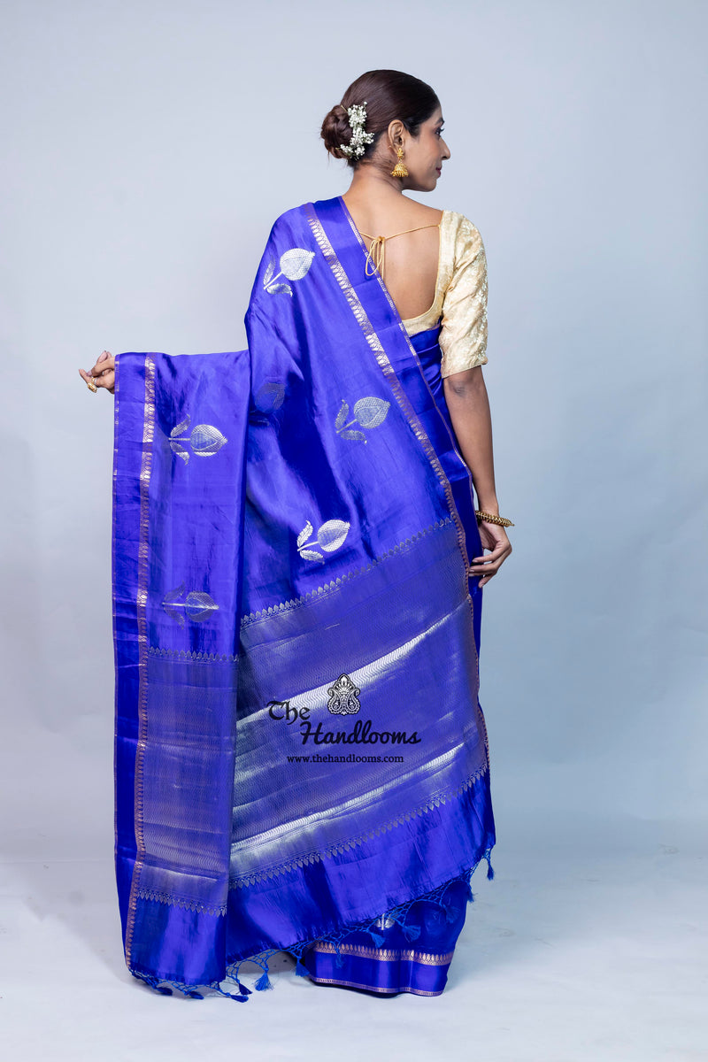Pure Mango Silk Banarasi Handloom Saree