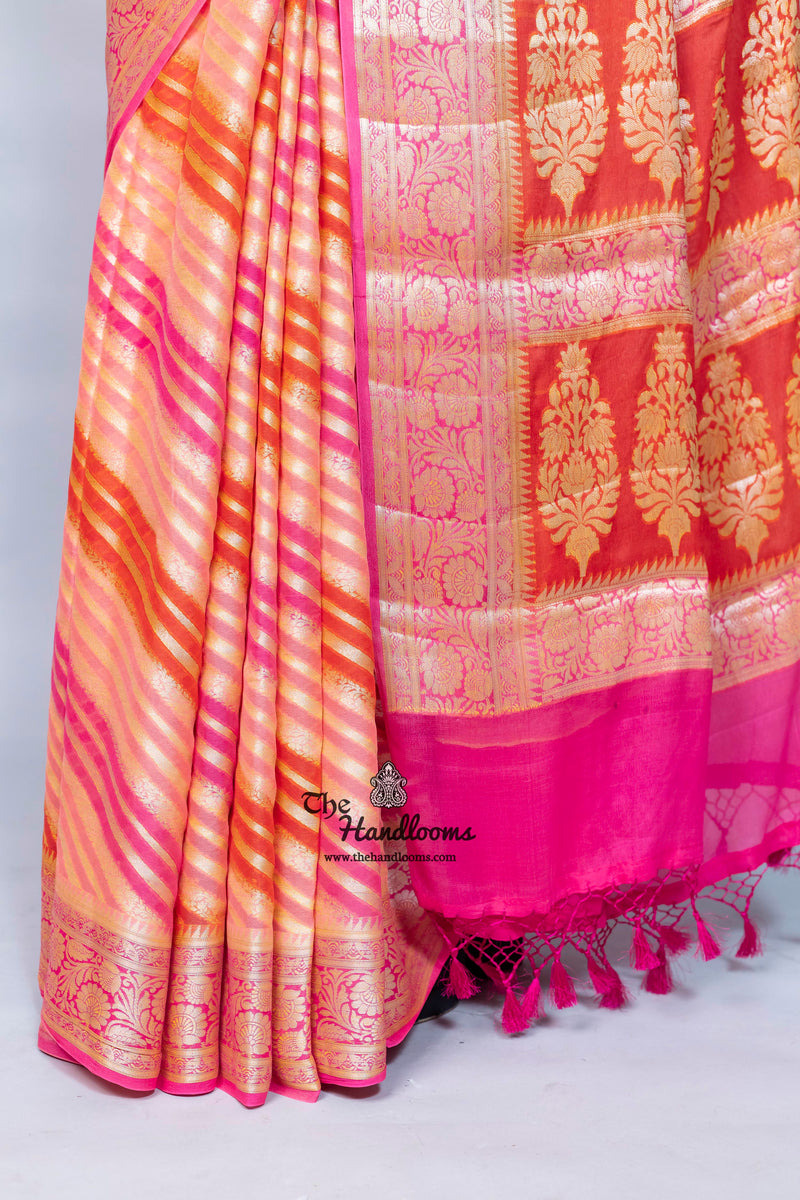 Pure Chiffon Khaddi Banarasi Saree