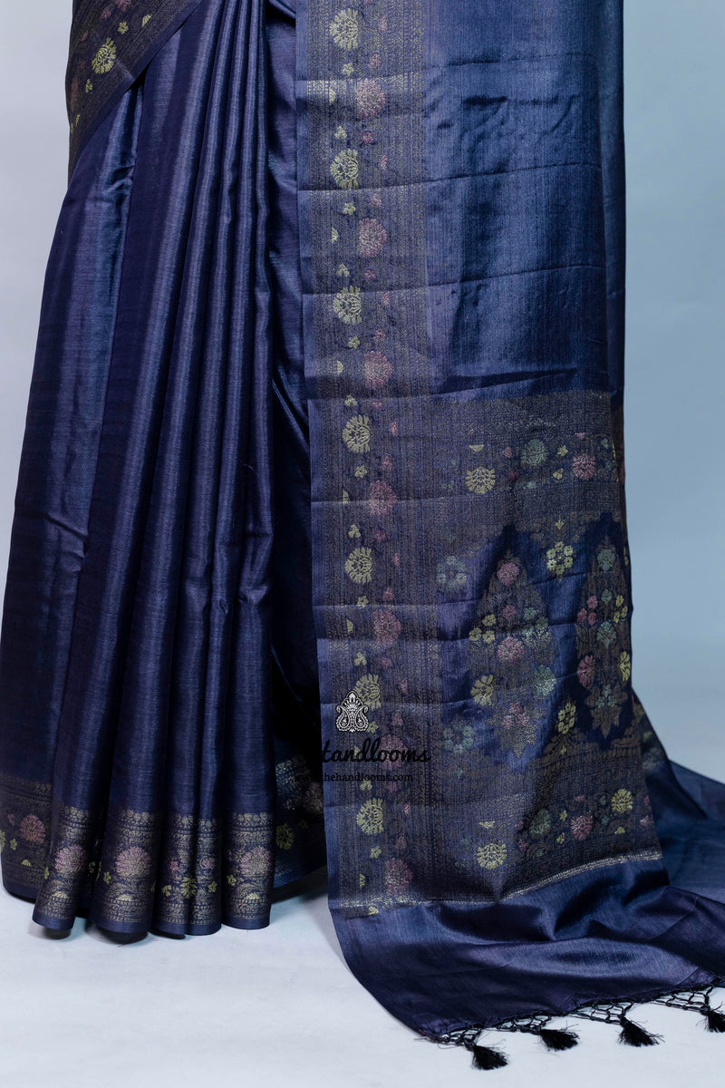 Pure Butter Crepe Banarasi Saree