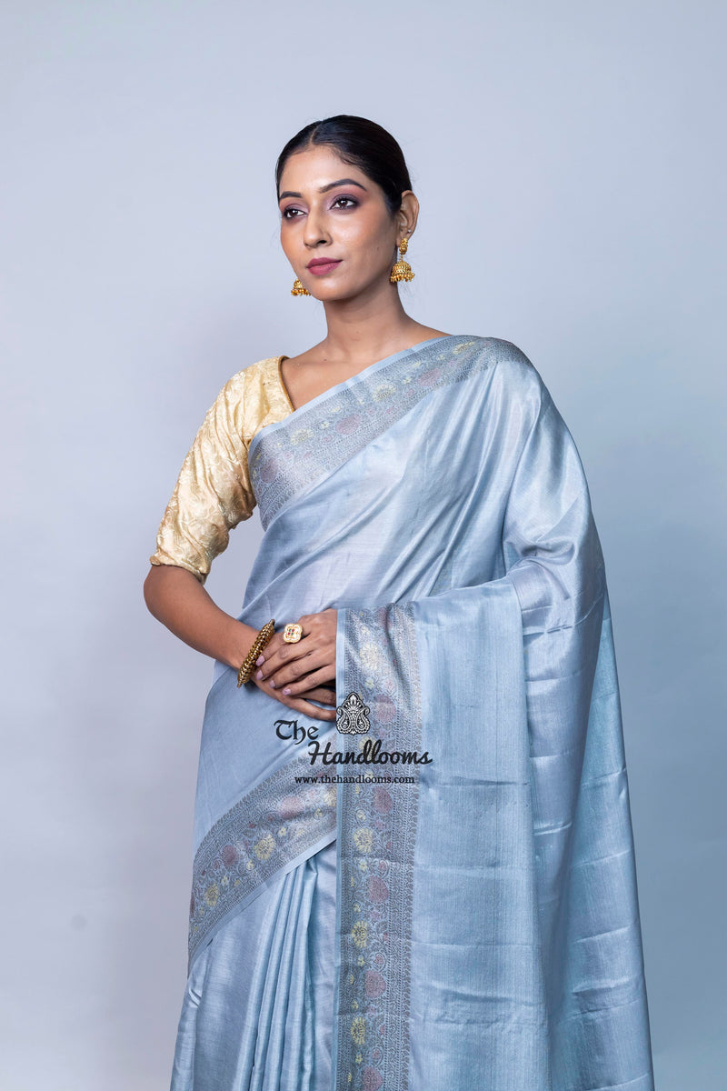 Pure Butter Crepe Banarasi Saree