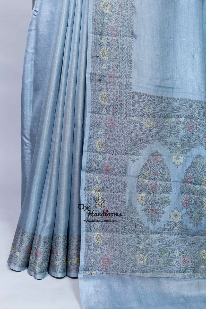 Pure Butter Crepe Banarasi Saree