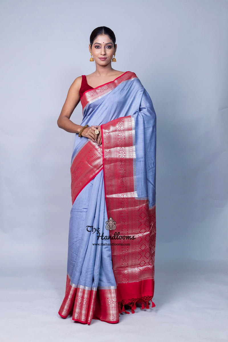 Pure Chiniya Silk Khaddi Handloom Banarasi Saree