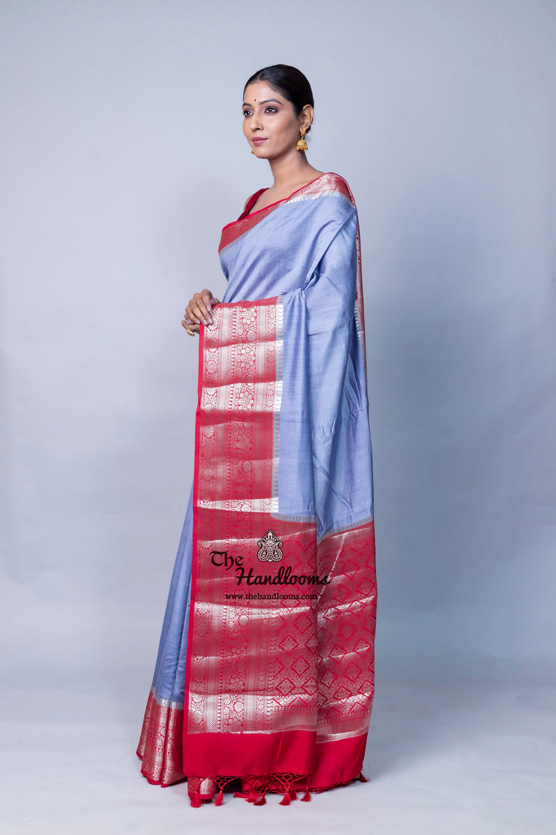 Pure Chiniya Silk Khaddi Handloom Banarasi Saree