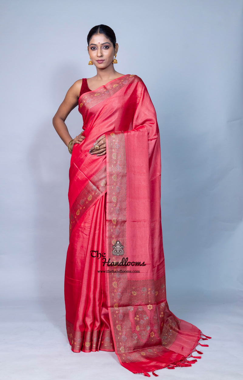 Pure Butter Crepe Banarasi Saree